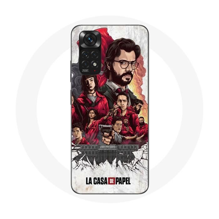 Case - La Casa De Papel - Xiaomi Redmi Note 11 4G - Soft - Art Poster - Protection