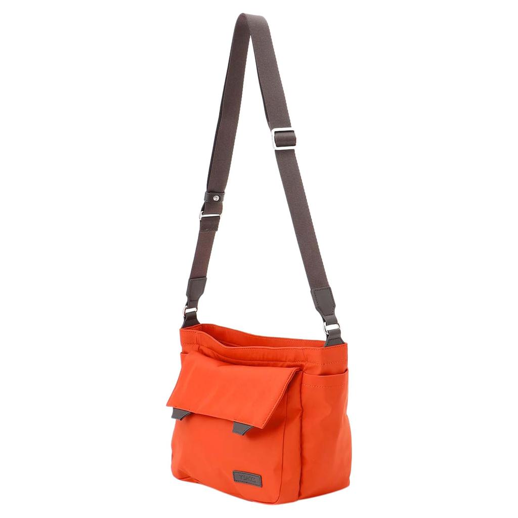 Наплечная сумка с двойным клапаном, дорожная наплечная сумка для женщин 2004102, светло-серая [Isaac] (12)