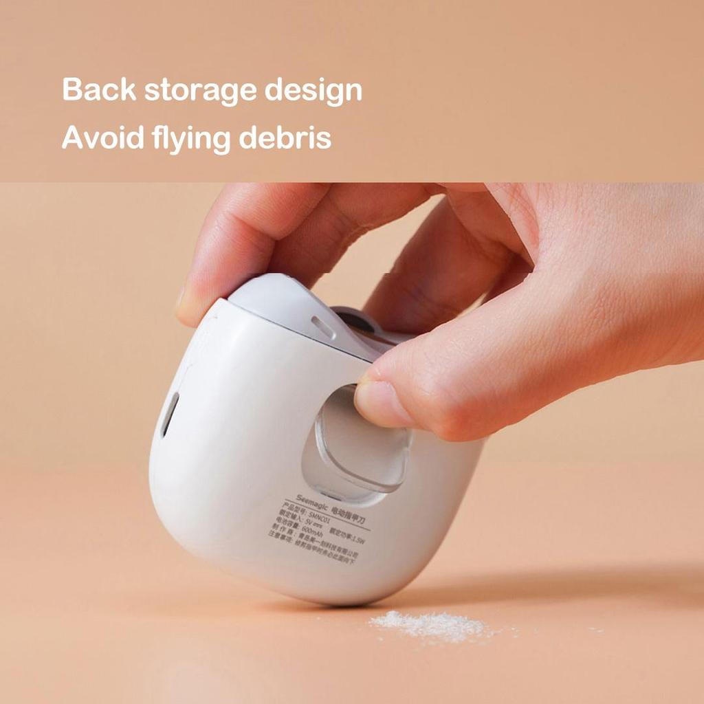 Xiaomi Seemagic электрические автоматические кусачки для ногтей с легким триммером, маникюрные ножницы для ухода за детьми и взрослыми, инструменты для тела