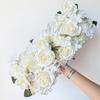 Handmade Rose Artificial Bouquets, Wedding Aisle/arch Silk Floral Rows, Faux Flower Walls Artificial Flower Arrangement