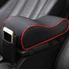 Universal Faux Leather Car Center Console Arm Rest Seat Box Pad Cushion Handrail