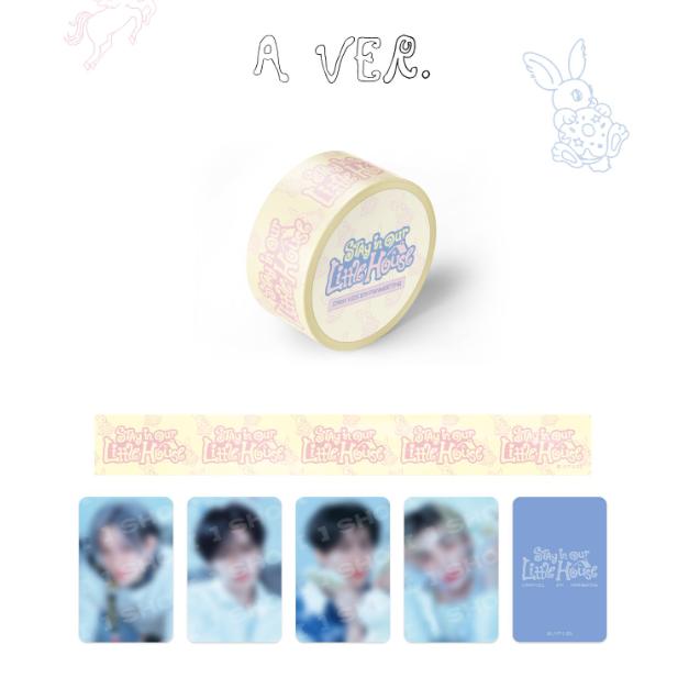 Предзаказ Stray Kids 6-й фанмитинг Stay in Our Little House Набор с коробкой и тапетами