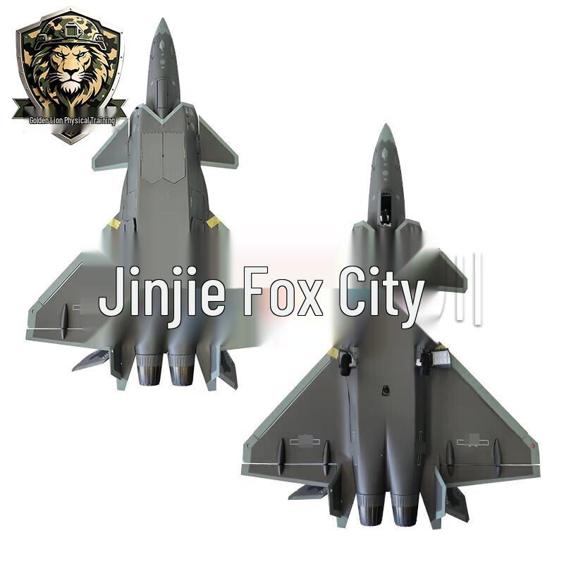 Модель истребителя J-20 из сплава