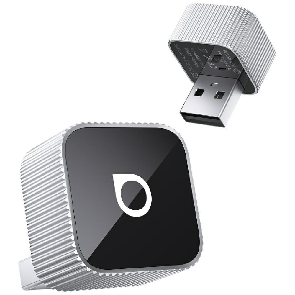 Ottocast CP88-T2 Mini Cube CarPlay Bluetooth Car Adapter Silver