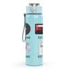 1PC Vinyl Record Disc Set 750ml Color Plastic Sports Water Bottle Leakproof Flip Straw Lid Suitable for Sports Office Home Use
