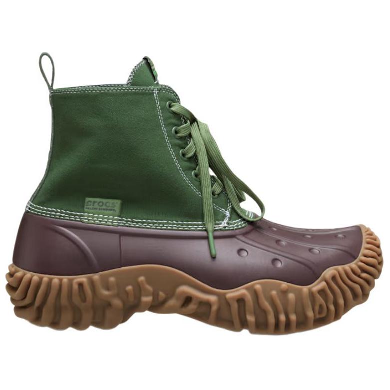 Salehe Bembury x Crocs Pollex Cypress Mallard Мужские кроссовки Зеленый 210506-9I4