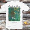 Gustav Klimt Exhibition Garden Sunflowers Belvedere Museum T Shirt B1366