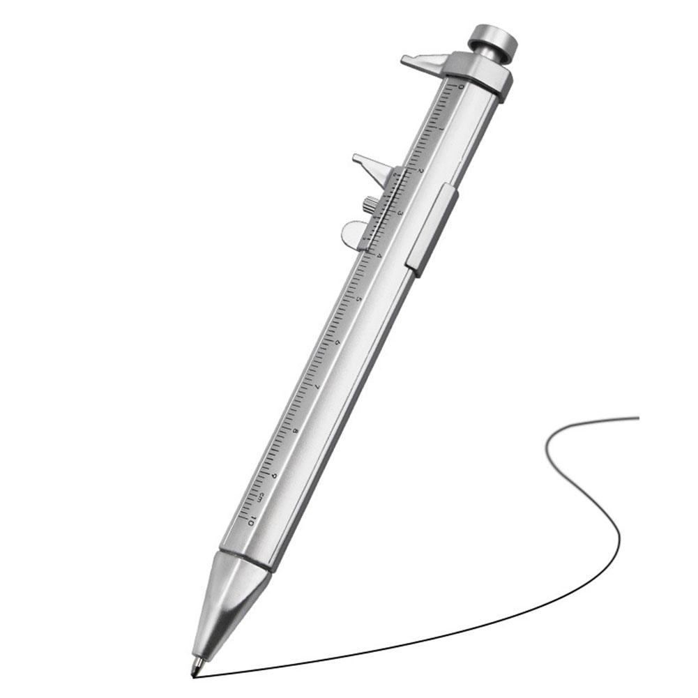 Многофункциональная шариковая ручка Vernier 2 в 1 с штангенциркулем, точный диапазон измерений, пулевидный наконечник, лучшие подарки для детей