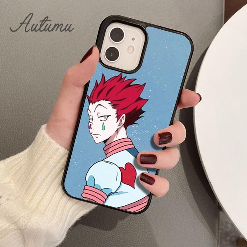 Модный чехол для телефона Hisoka Anime HUNTER×HUNTER для iPhone 11 12 13 14 Pro Max mini XR XS SE 2020 6S 7 8 Plus Galaxy S21 S22