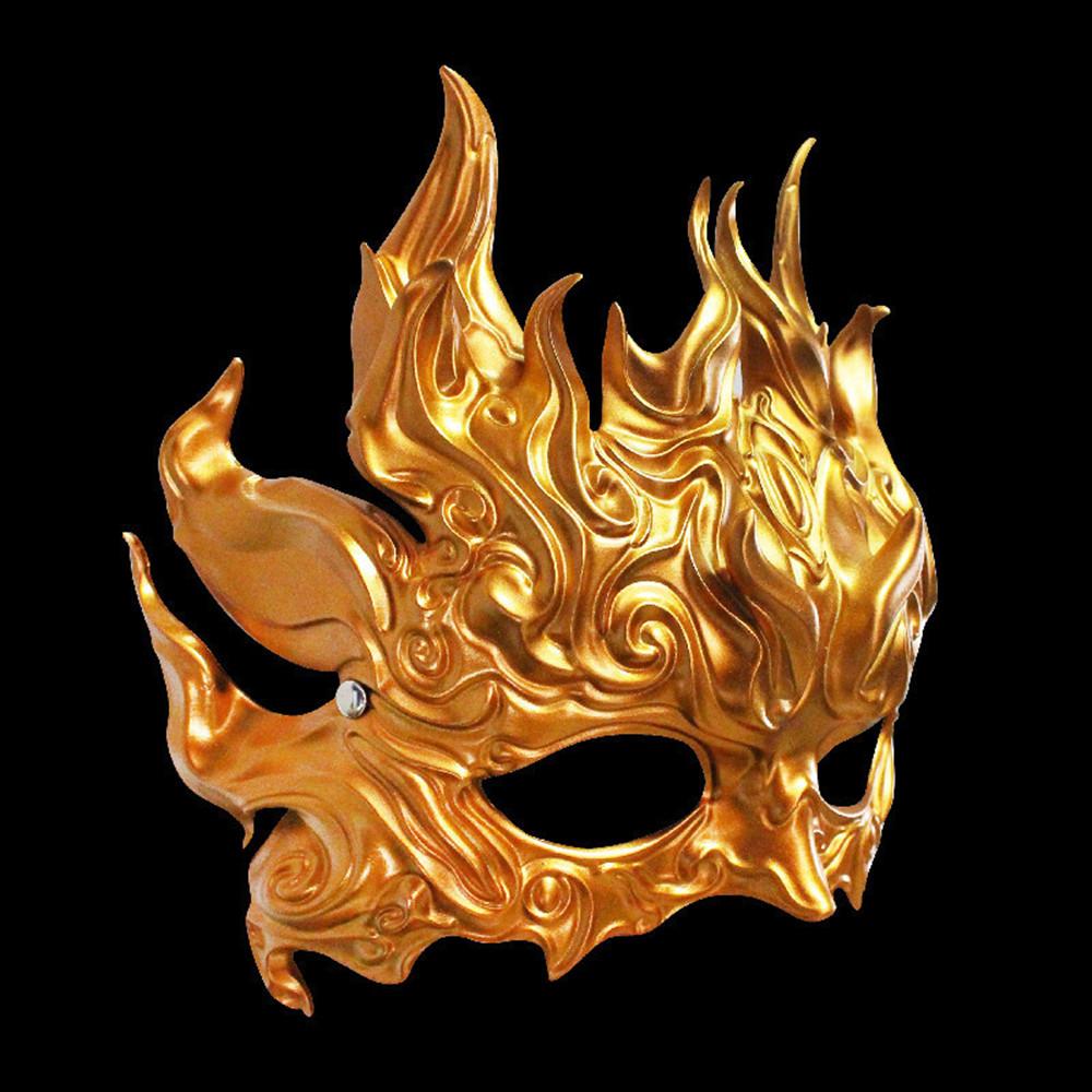 Halloween Half-Face Mask, Party Game Theme Costume, Cosplay Accessories