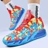 Fashion Men Basketball Shoes Cushioned Sneaker Personalized Design Train Athlete High Quality Sport Shoe Breathable Light Casual Sneaker