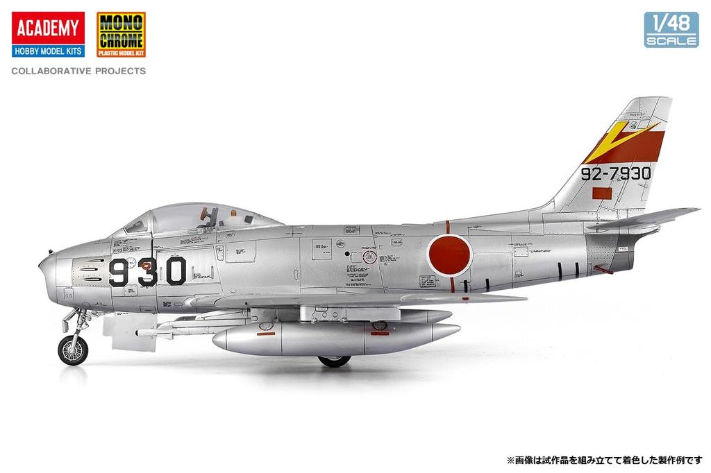Монохромный пластиковый набор для сборки JASDF Sabre MCT505 1/48 F-86F-40 (Самолет)