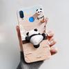 Cute Rabbit Photograph Phone Case  For Honor 10 Lite Liquid Silicone Cover Shell For Huawei P smart 2019 Graffiti Bumper