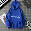 European and American Hot Casual Versatile Letters Loose Hooded Trendy Women's Clothing