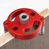 Self-Centering Woodworking Dowel Jig Adjustable Woodworking Hole Puncher  Cabinet Making