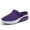Fashion Women Walking Shoes Cushion Slip-On Orthopedic Diabetic Ladies Platform Mules Mesh Lightweight Slipper Wedge Female Sneaker