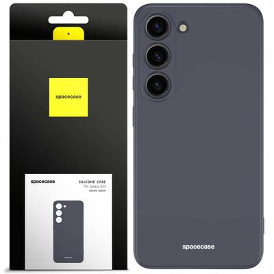 Силиконовый чехол Sc для Galaxy S23 Черный