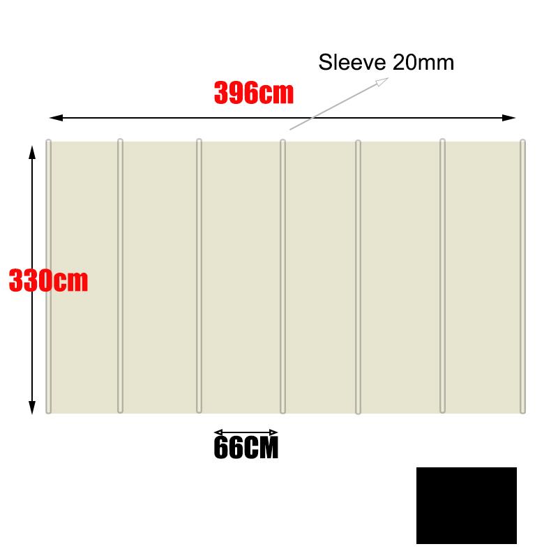 Tewango Custom Pergola Wave Shade Canopy Outdoor Waterproof Awning Manual Telescopic Gazebos UV Fabric Courtyard Sun Room Cover