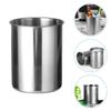 Stainless Steel Ice Cube Bucket for Bar Metal Bucket for Metal Ice Cube Bucket Cooling Drinks Small Flower Bucket