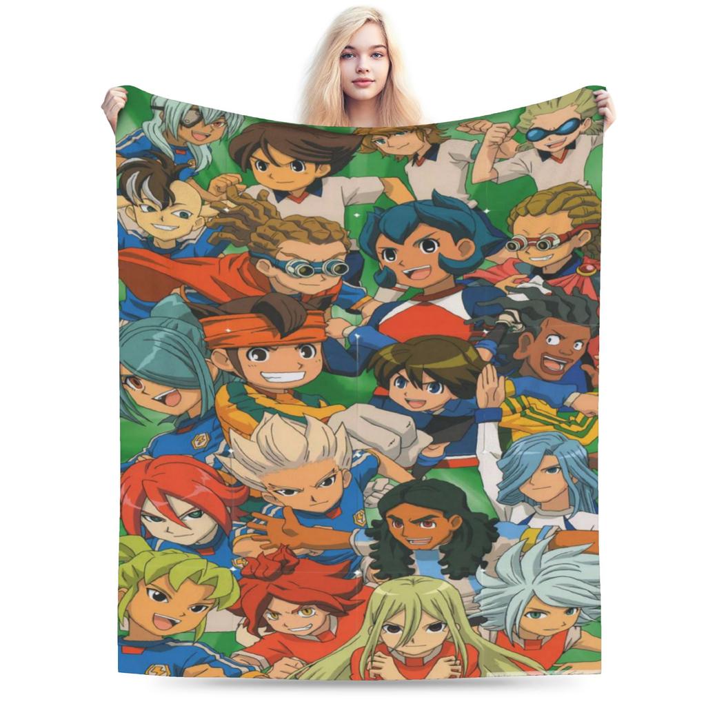Stylish Inazuma Eleven: Victory Road Blanket Super Soft Flannel  Comfortable Throw Blankets Machine Washable