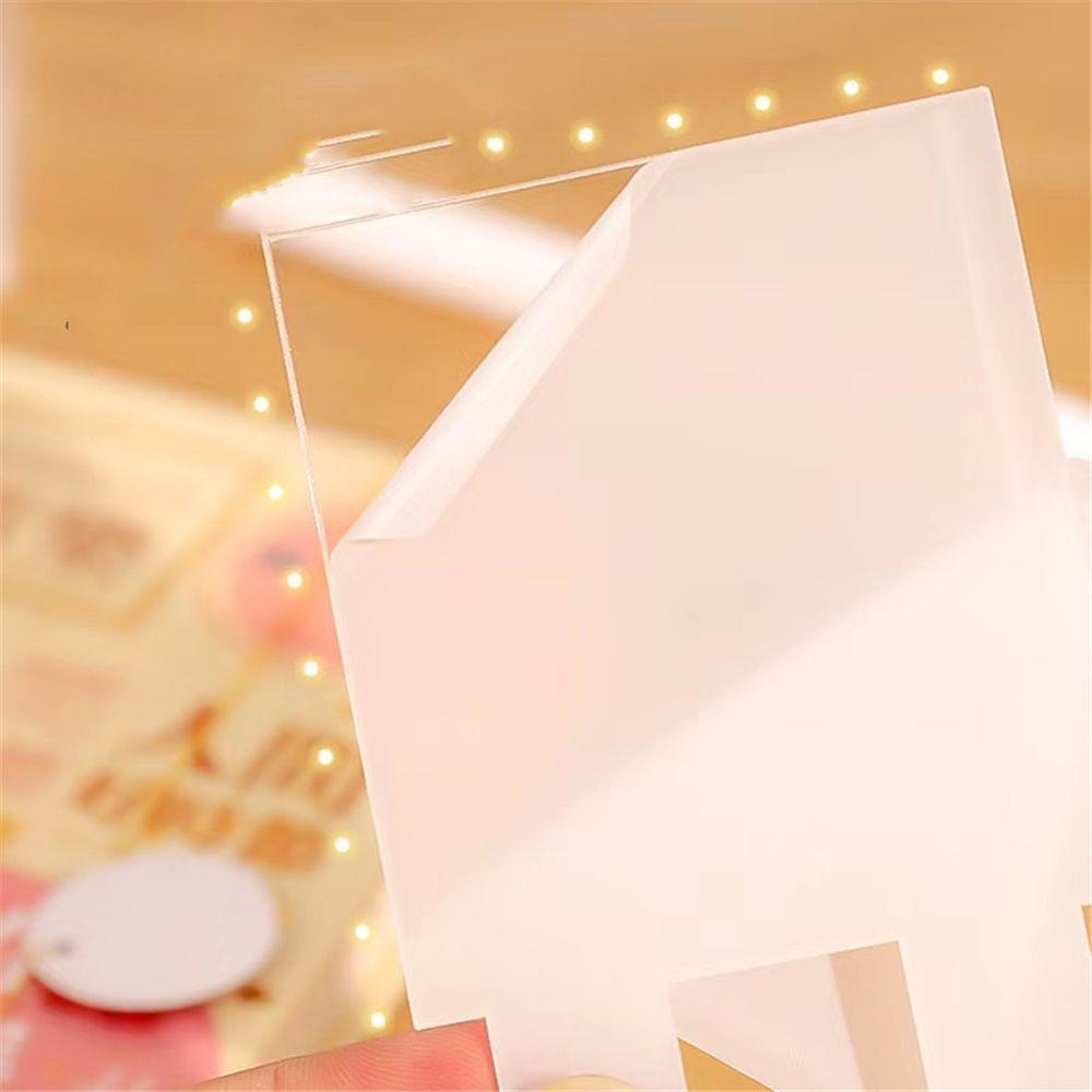 Decorate Erasable Clear Whiteboard Pen Writing Note Acrylic Message Board