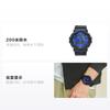 Casio LCD/analog dual display series, 200 meters waterproof, quartz movement, resin strap, Japanese and Korean watch, same style for men GA-700VB-1ADR