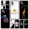Роскошный чехол для телефона King Queen Lovers для Xiaomi Redmi Note 12 11 10 Pro Plus 9S 9 8 7 9T 8T 9C 9A 5G K40, игровой мягкий чехол