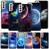 Чехол для телефона для Samsung Galaxy S21 S20 S10 S9 S8 Plus Ultra 5g S10lite S10e S7edge S20 S21 Fe, мягкий чехол Земля Луна Планета