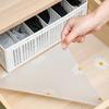 Нескользящий Легко моющийся Кухонный Вкладыш для шкафа "Ромашка", Водонепроницаемый коврик, Вкладыш для шкафчика, Водонепроницаемый Прозрачный Вкладыш для полки кухонного ящика