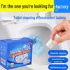 Effervescent Toilet Cleaning Tablets: Deodorize, Remove Urine Stains, Descale, and Whiten Stains.
