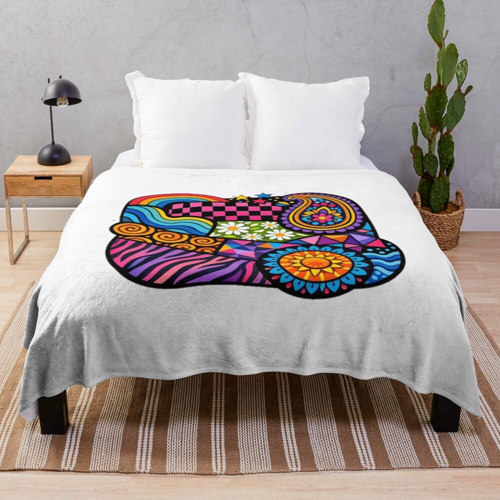 patterns Throw Blanket
