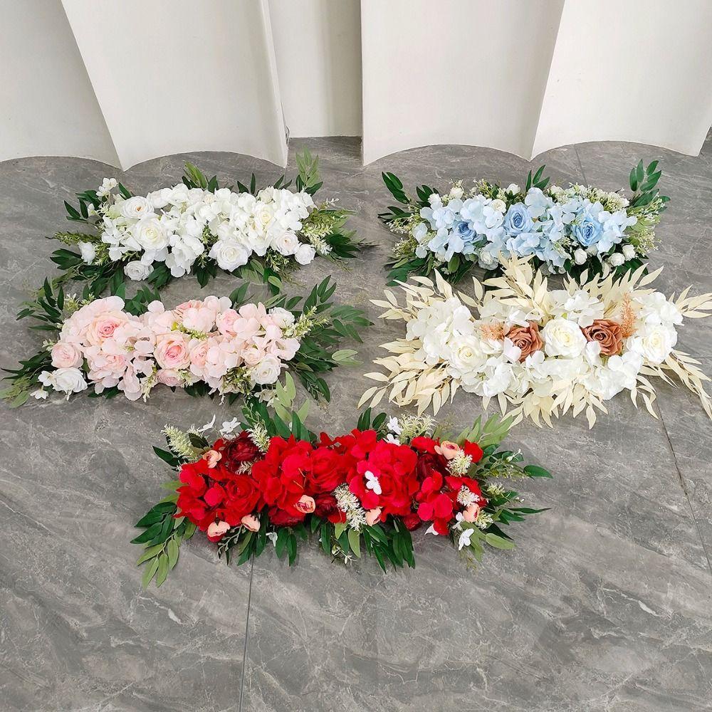 Peonies Rose Mix Flower Wreath Simulation Flower Wedding Arch Flowers Wedding Decor