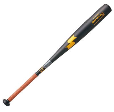 Бита бейсбольная SSK General Hardball Metal Beat Flight ST черная x золотая 83 см, совместимая с новыми стандартами (EBB1100) (9038) (более 900г)