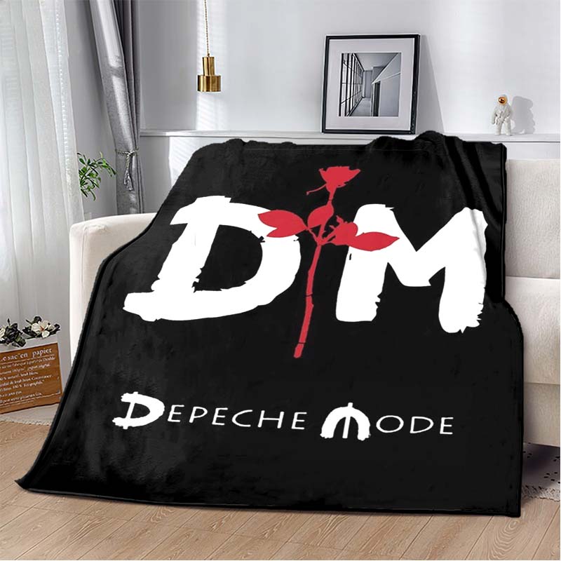 Depeche Mode Rock Roll Music Soft Flannel Throw Blanket,Lightweight Warm Sofa Couch Bed,Outdoor Blanket