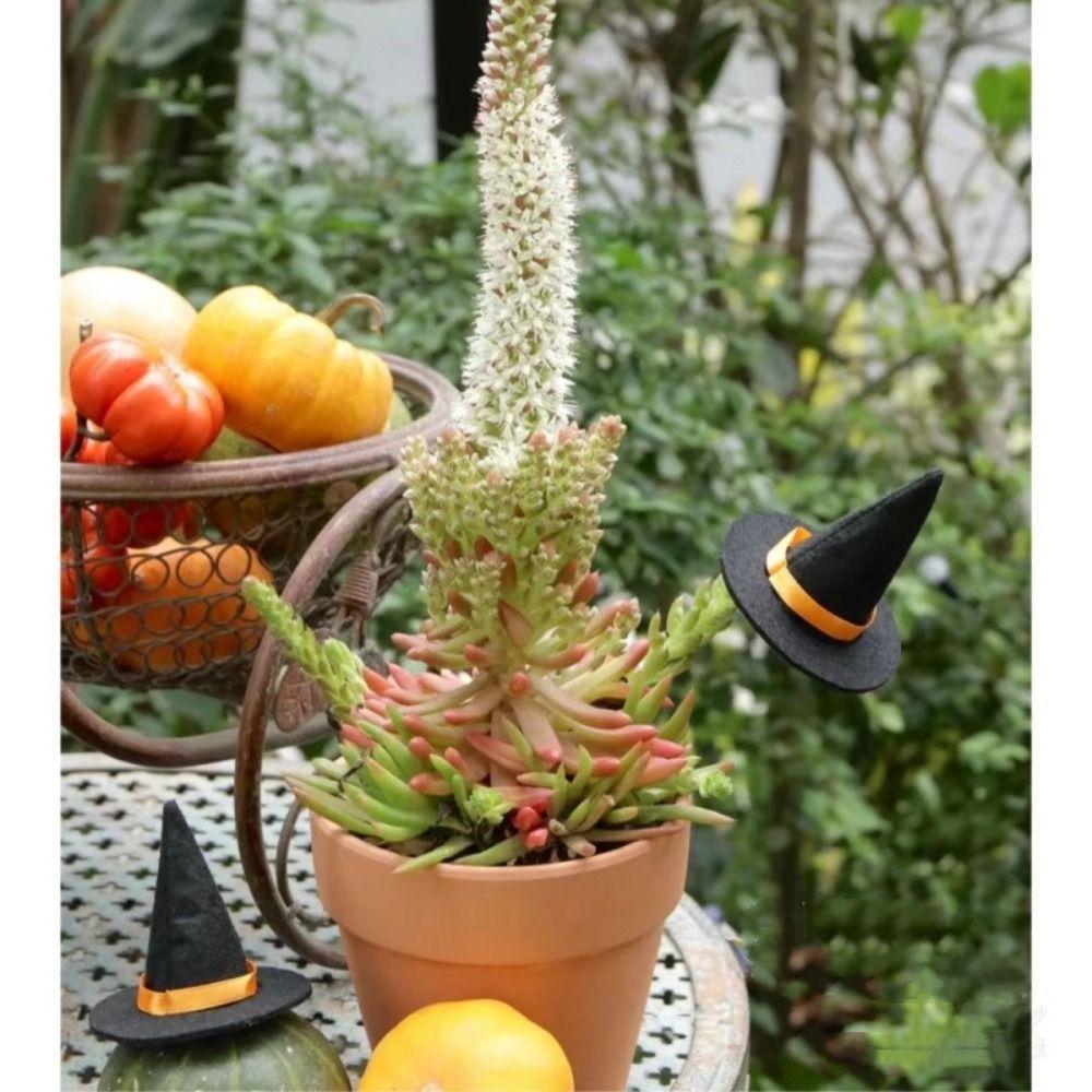 4PCS Party Supplies Miniature Witch Hat Halloween Prop Small Hats  Halloween Decoration