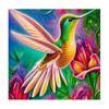 Frame Painting By Numbers Kits Colorful Bird Animals Starter Kit Drawing By Numbers Handpainted Diy Gift For Home Decoration 40x40