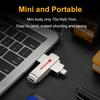 Kodak X203 USB3.2 Mini Metal PSSD 256GB 2 In 1 External Solid State Drive 128GB  512GB 1TB For Laptops Desktops PS5 XBOX PS4