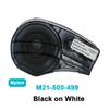 1PK M21-375-595/M21-750-430/M21-750-7425 Black On WhiteCompatible BRADY BMP21 PLUS Handheld Label Printer Self-Laminating Vinyl