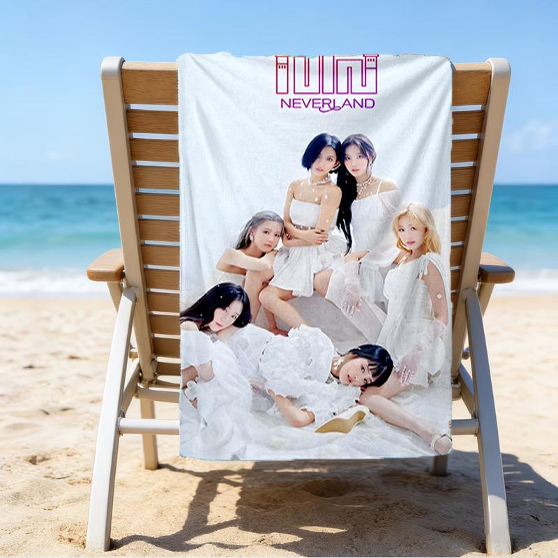 Kpop idle Colorful Dreams Quick-Dry Microfiber Beach Towel Super Soft & Absorbent for Bath, Beach, Travel Bath Time Accessory, Fan gifts