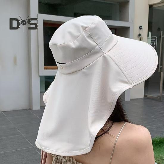 Sun Hat for Men Women Wide Brim UV Protection Bucket Hats with Neck Flap Summer Fishing Hat for Hiking Travel And Outdoors