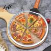 Portable Barbecue Rack Aluminum Alloy Pizza Screen Non Stick Mesh Baking Pan Equipment Round Crisper Tray for Oven Home Kitchen Restaurant
