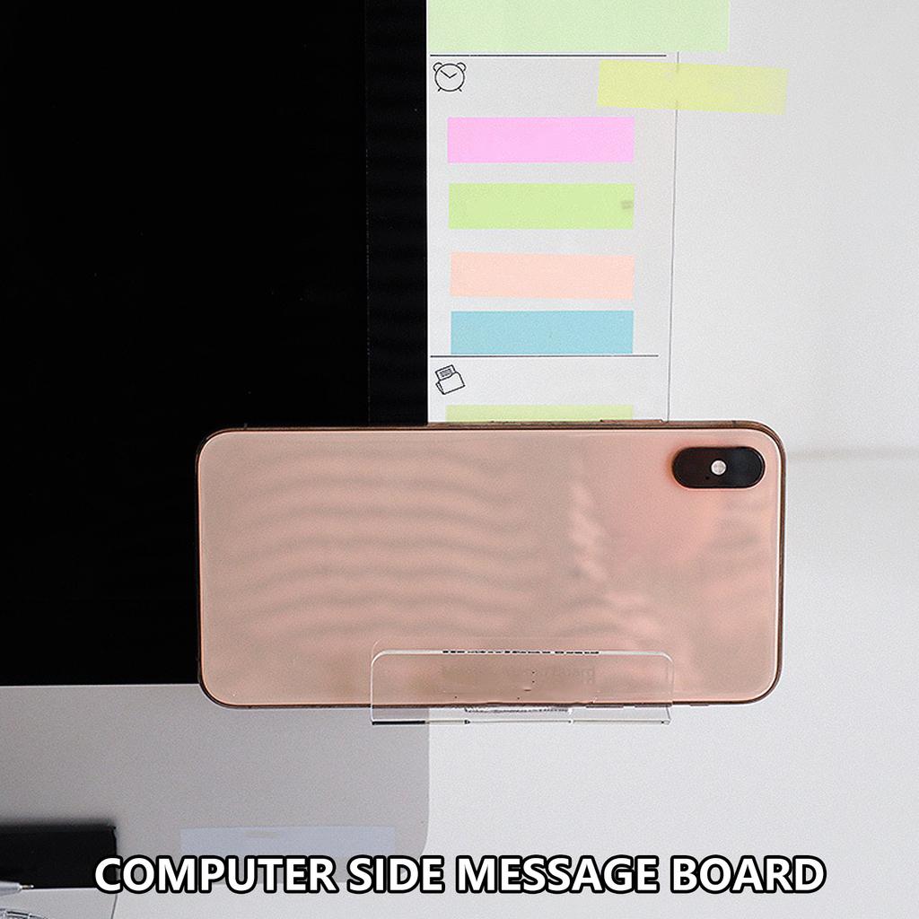 Аксессуары для офисного стола Мониторы Доска для компьютера Доска объявлений Офисные принадлежности для женщин и мужчин Компьютер Держатель для стикеров