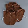 Women Vintage Lapel Shirt Fake Collar Detachable False Collar Sweater Decorative Blouse Top Woman Fuax Cols Clothes Accessory