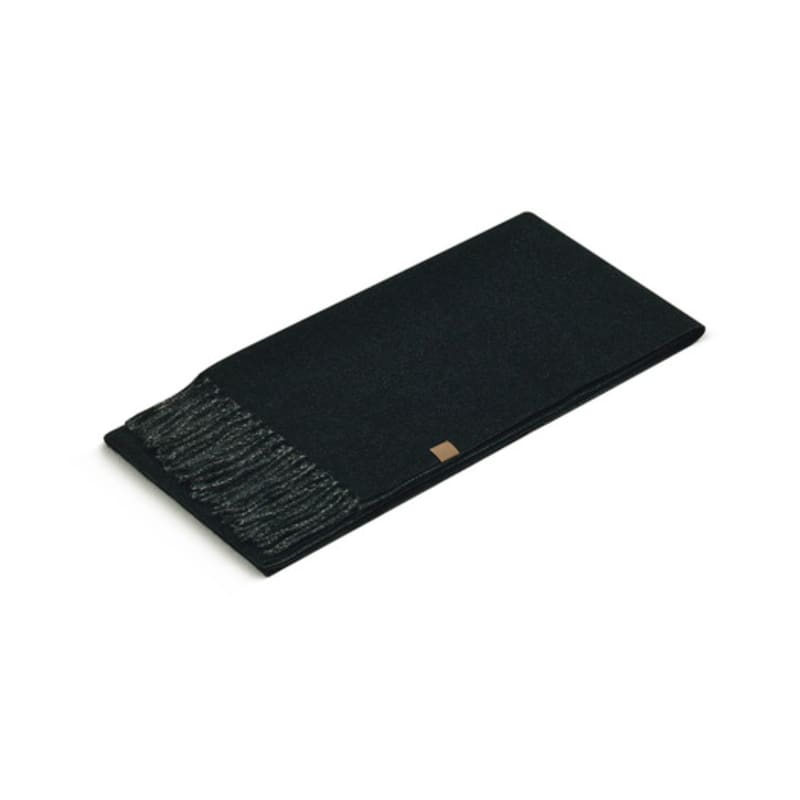 Velsey Классический Двусторонний Шарф [ЧЕРНЫЙ СЕРЫЙ]