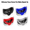 Новый Высококачественный Мягкий Удобный Впитывающий Пот 3S VR Аксессуар Маска для Лица Накладка Силиконовая Накладка на Лицо Для Meta Quest 3S