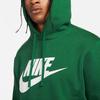 Nike Толстовка с капюшоном и принтом логотипа Мужская толстовка Canyon-Green BV2974-341