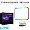 D5 Smart Gaming LED Strip Lights PC Backlight RGB Sync Light Bar Computer Monitor Screen Sync Lights APP Control Game Room Decor