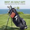 Waterproof Golf Tool Storage Bag PU Leather Golf Tool Organizer  Golf Accessories