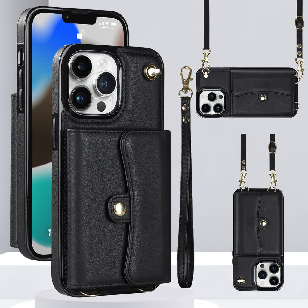 Applicable To Samsung S23 Ultra Card Plug In Organ Leather Case A13 Tilt Cross Phone Case NOTE20 New Mobile Phone Case