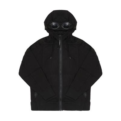 C.p.company Мужская Худи с Диагональной Нашивой-Очками 005086w
